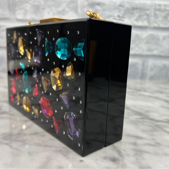 Kate Spade Sweet Treats Jeweled Resin Small Clutch - Picture 3 of 14